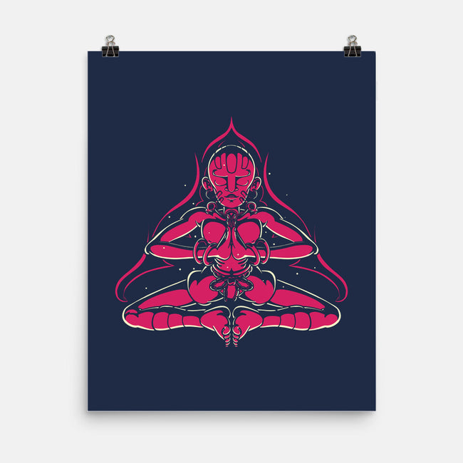 Fire Meditation-None-Matte-Poster-estudiofitas