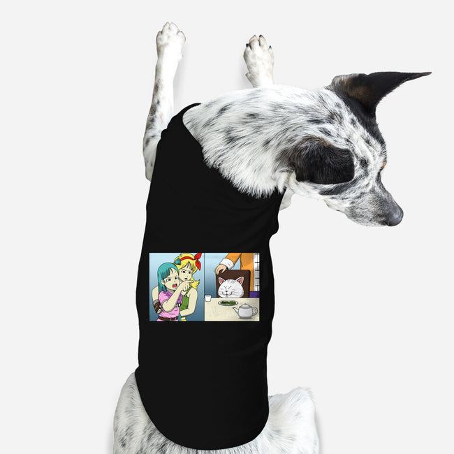 Girl Vs Cat-Dog-Basic-Pet Tank-pigboom