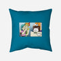 Girl Vs Cat-None-Removable Cover w Insert-Throw Pillow-pigboom