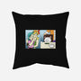 Girl Vs Cat-None-Removable Cover-Throw Pillow-pigboom