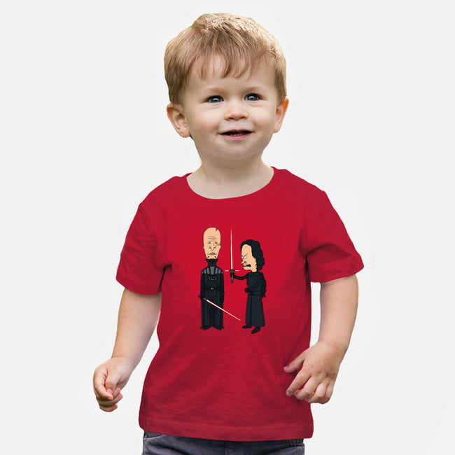 Lightsabers Are Cool-Baby-Basic-Tee-pigboom