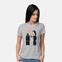 Lightsabers Are Cool-Womens-Basic-Tee-pigboom