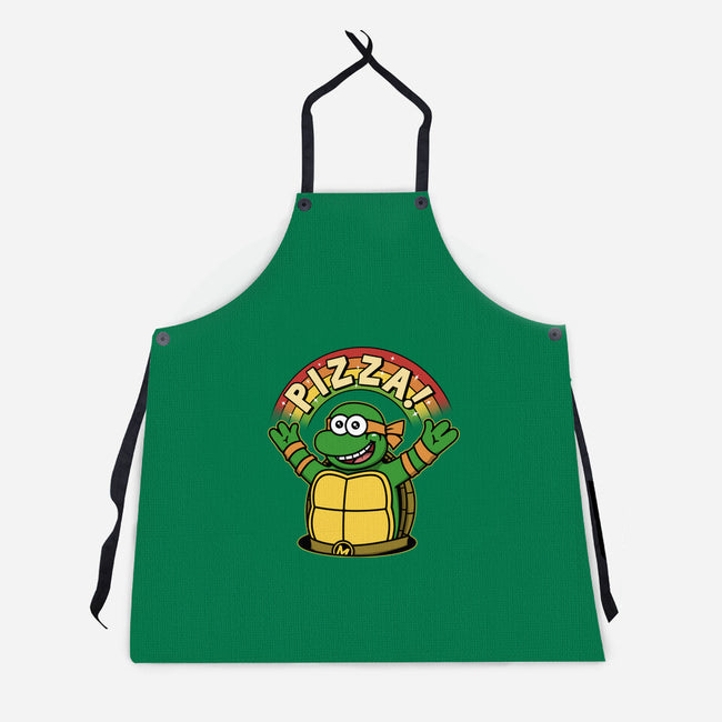 As Long As We Have Pizza-Unisex-Kitchen-Apron-pigboom