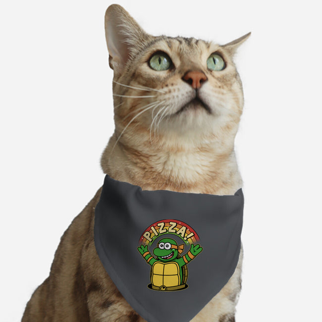 As Long As We Have Pizza-Cat-Adjustable-Pet Collar-pigboom