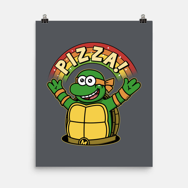 As Long As We Have Pizza-None-Matte-Poster-pigboom