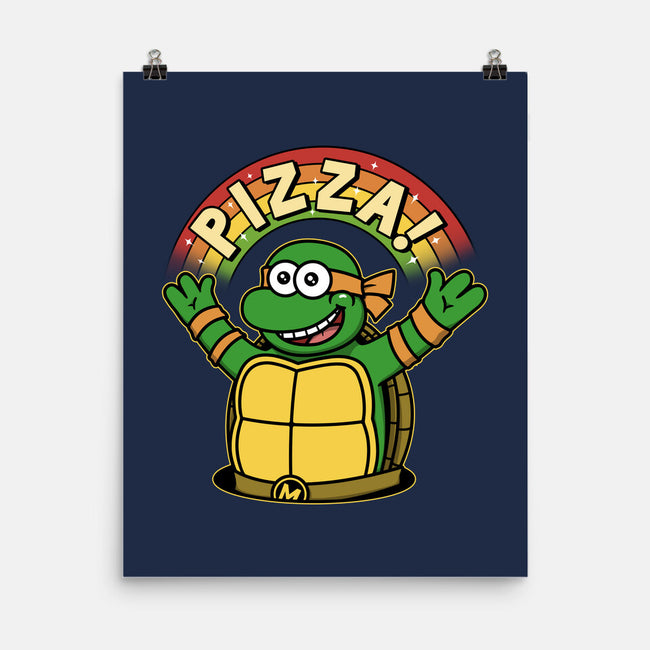 As Long As We Have Pizza-None-Matte-Poster-pigboom