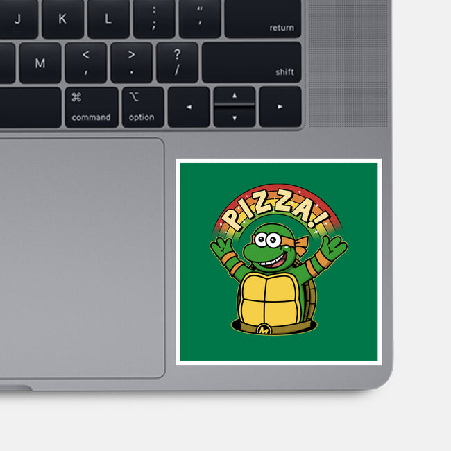 As Long As We Have Pizza-None-Glossy-Sticker-pigboom
