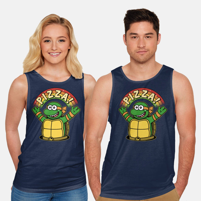 As Long As We Have Pizza-Unisex-Basic-Tank-pigboom