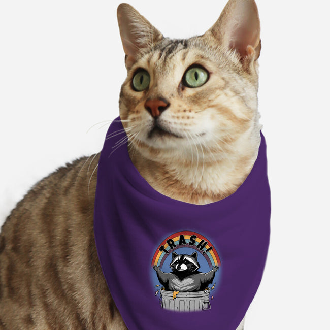 As Long As We Have Trash-Cat-Bandana-Pet Collar-pigboom