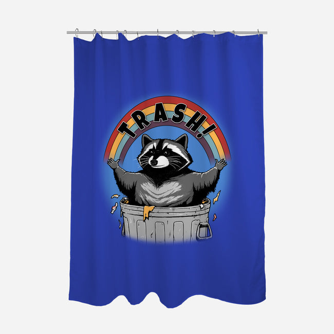 As Long As We Have Trash-None-Polyester-Shower Curtain-pigboom