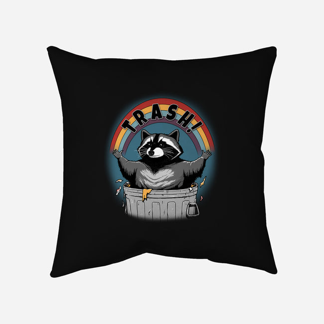 As Long As We Have Trash-None-Removable Cover-Throw Pillow-pigboom