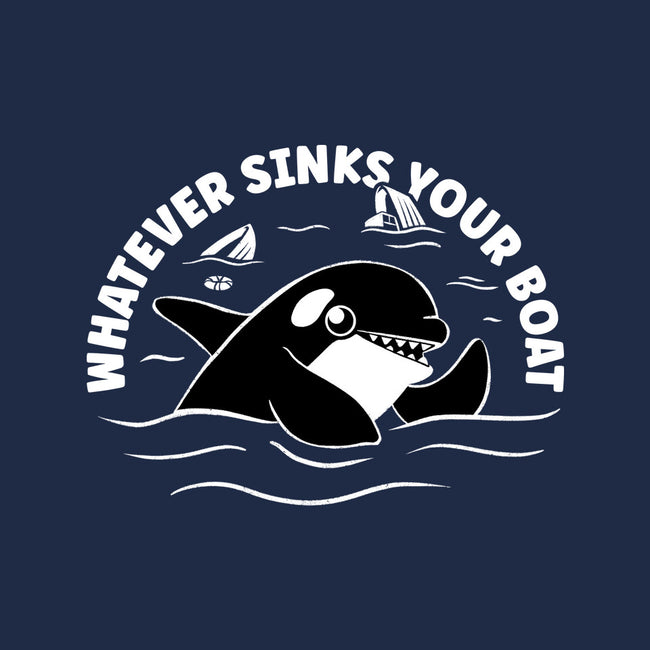 Whatever Sinks Your Boat-Unisex-Crew Neck-Sweatshirt-Aarons Art Room