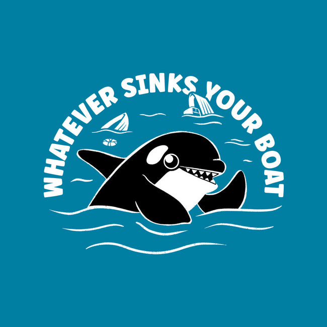 Whatever Sinks Your Boat-None-Fleece-Blanket-Aarons Art Room