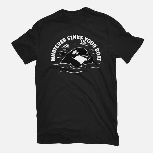 Whatever Sinks Your Boat-Youth-Basic-Tee-Aarons Art Room