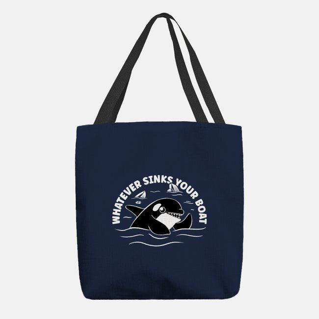 Whatever Sinks Your Boat-None-Basic Tote-Bag-Aarons Art Room