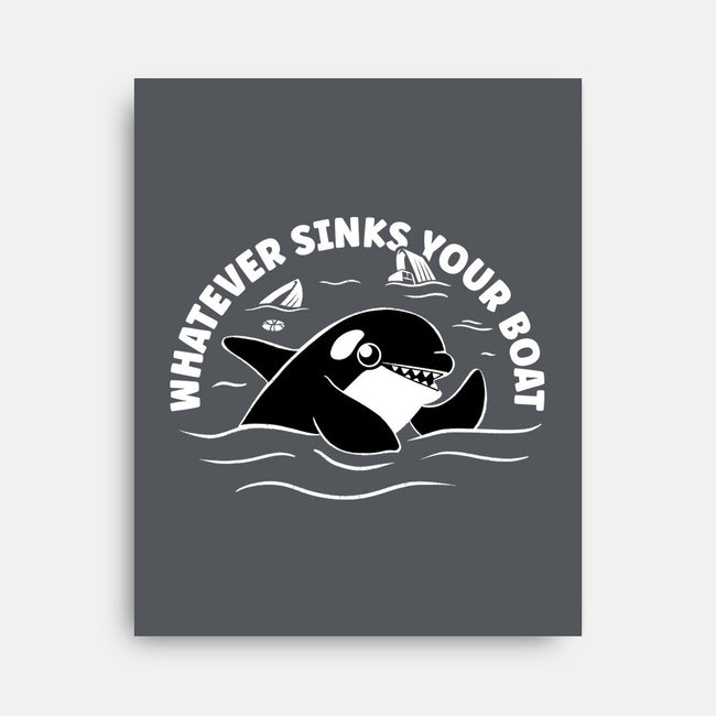 Whatever Sinks Your Boat-None-Stretched-Canvas-Aarons Art Room