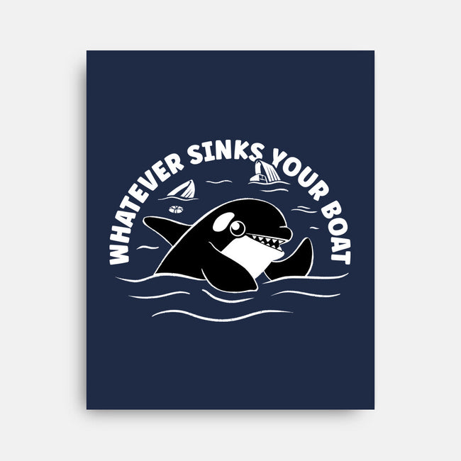 Whatever Sinks Your Boat-None-Stretched-Canvas-Aarons Art Room