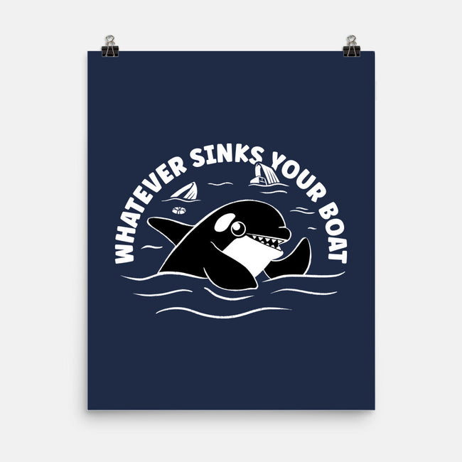 Whatever Sinks Your Boat-None-Matte-Poster-Aarons Art Room