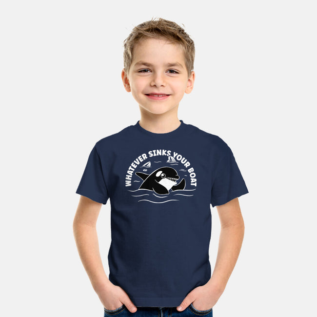 Whatever Sinks Your Boat-Youth-Basic-Tee-Aarons Art Room