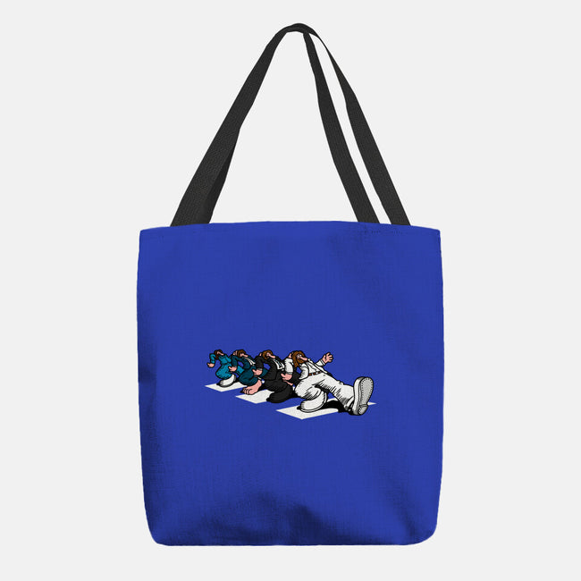 Keep On Crossin-None-Basic Tote-Bag-Raffiti