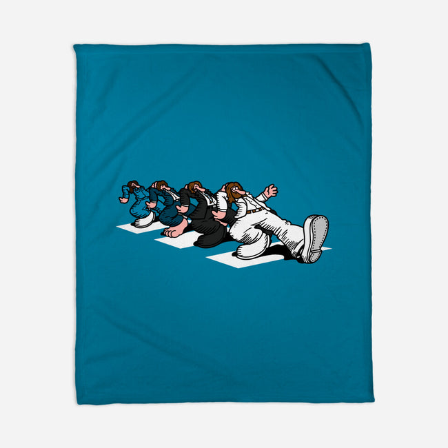 Keep On Crossin-None-Fleece-Blanket-Raffiti