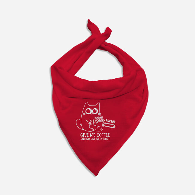 No One Gets Hurt-Cat-Bandana-Pet Collar-Xentee