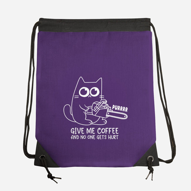 No One Gets Hurt-None-Drawstring-Bag-Xentee