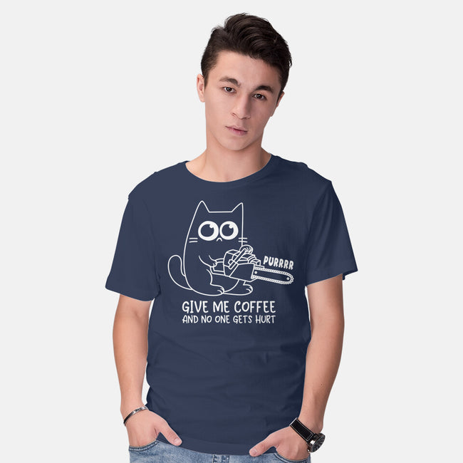 No One Gets Hurt-Mens-Basic-Tee-Xentee