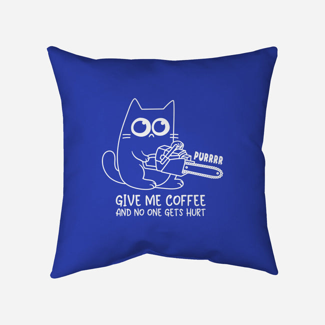 No One Gets Hurt-None-Removable Cover w Insert-Throw Pillow-Xentee