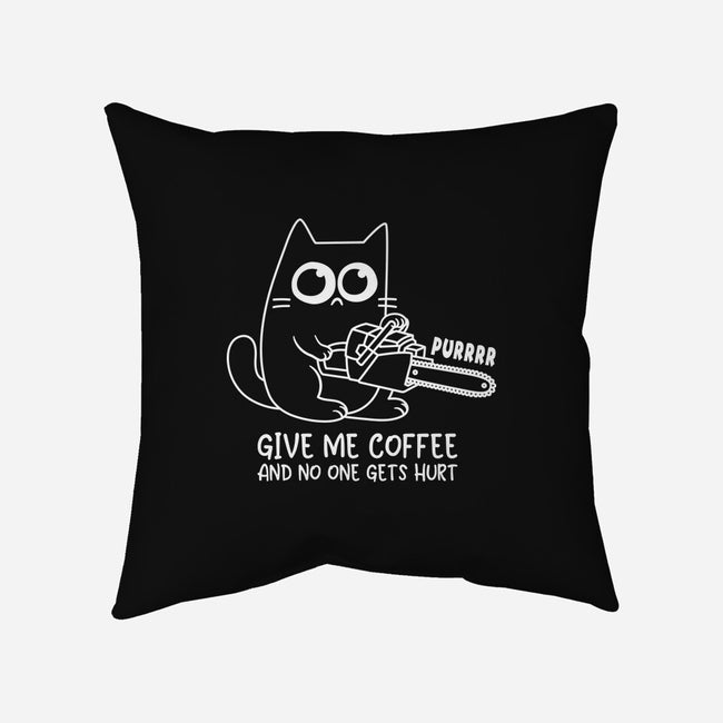 No One Gets Hurt-None-Removable Cover-Throw Pillow-Xentee