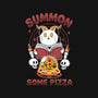 Summon Some Pizza-Womens-V-Neck-Tee-Tri haryadi