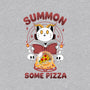 Summon Some Pizza-Womens-V-Neck-Tee-Tri haryadi