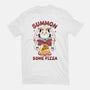 Summon Some Pizza-Womens-Basic-Tee-Tri haryadi