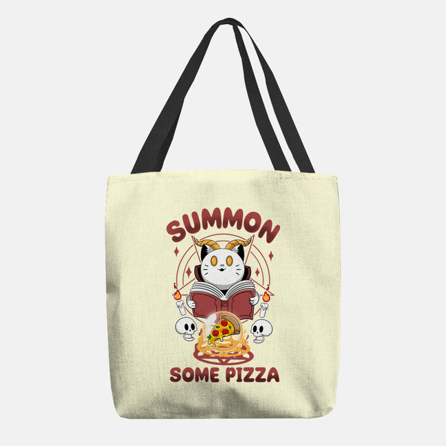 Summon Some Pizza-None-Basic Tote-Bag-Tri haryadi