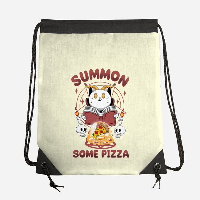 Summon Some Pizza-None-Drawstring-Bag-Tri haryadi