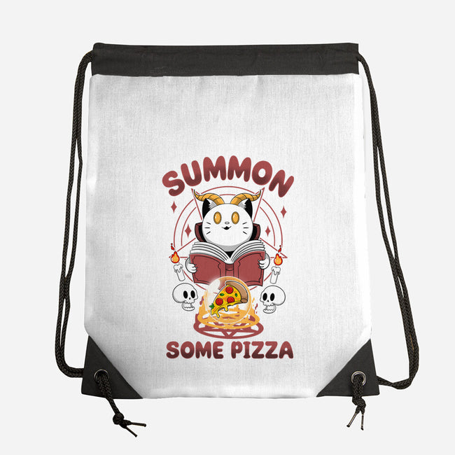 Summon Some Pizza-None-Drawstring-Bag-Tri haryadi