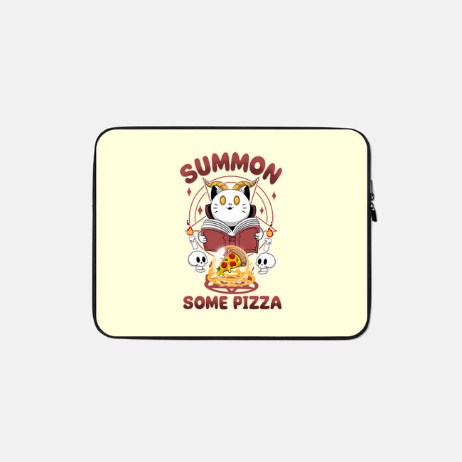 Summon Some Pizza-None-Zippered-Laptop Sleeve-Tri haryadi