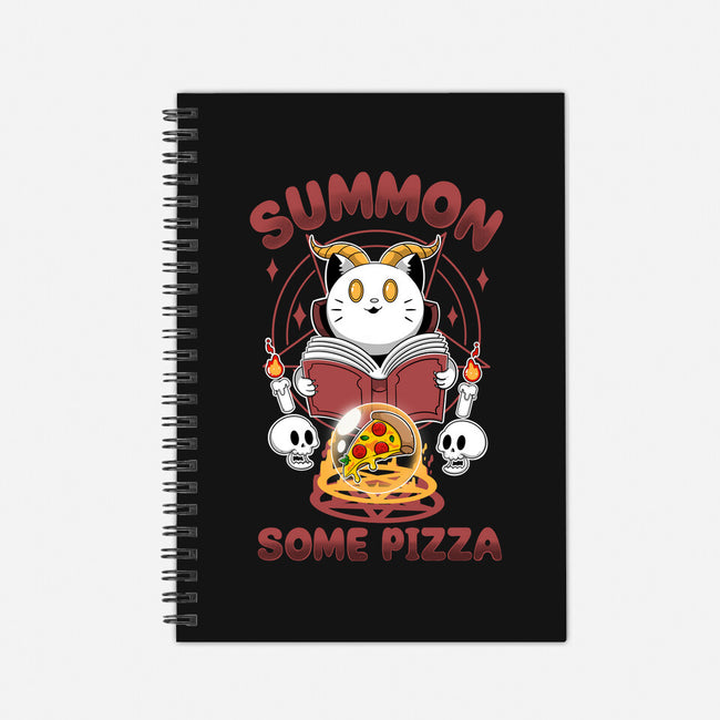 Summon Some Pizza-None-Dot Grid-Notebook-Tri haryadi