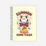 Summon Some Pizza-None-Dot Grid-Notebook-Tri haryadi