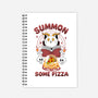 Summon Some Pizza-None-Dot Grid-Notebook-Tri haryadi