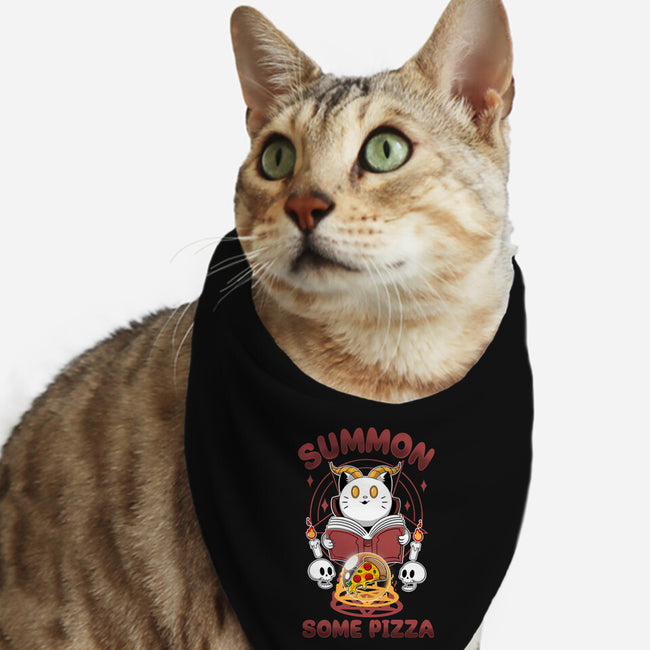 Summon Some Pizza-Cat-Bandana-Pet Collar-Tri haryadi