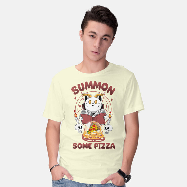 Summon Some Pizza-Mens-Basic-Tee-Tri haryadi