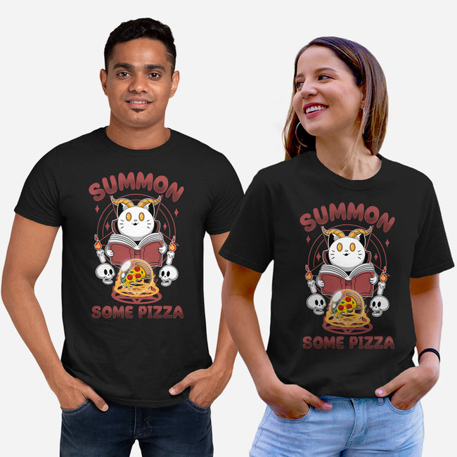 Summon Some Pizza-Unisex-Basic-Tee-Tri haryadi