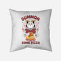 Summon Some Pizza-None-Non-Removable Cover w Insert-Throw Pillow-Tri haryadi