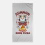 Summon Some Pizza-None-Beach-Towel-Tri haryadi