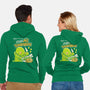 Oops! All Tonberries-Unisex-Zip-Up-Sweatshirt-Aarons Art Room