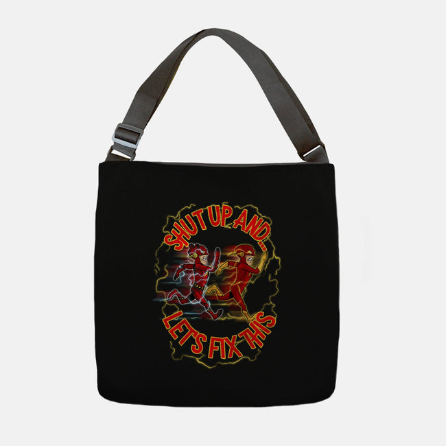 Let's Fix This-None-Adjustable Tote-Bag-Diego Oliver