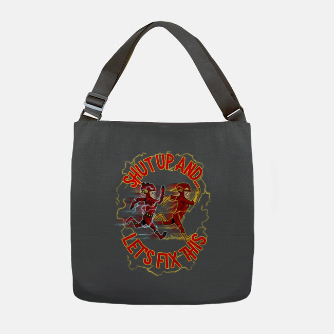 Let's Fix This-None-Adjustable Tote-Bag-Diego Oliver