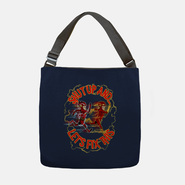 Let's Fix This-None-Adjustable Tote-Bag-Diego Oliver