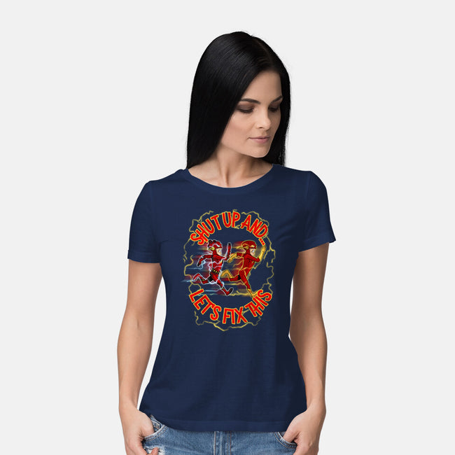 Let's Fix This-Womens-Basic-Tee-Diego Oliver